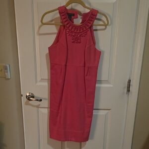 INC International Concepts Pink Halter Midi Dress